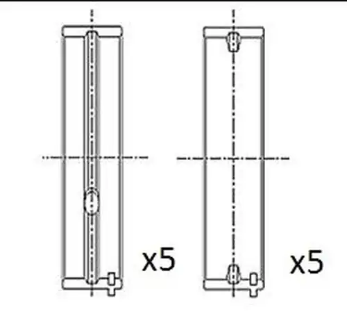 лагер на коляновия вал FAI AutoParts BM1036-025