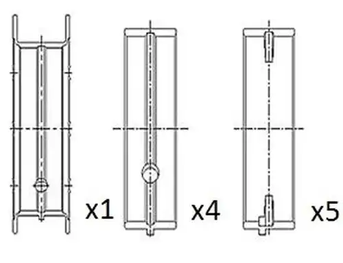 лагер на коляновия вал FAI AutoParts BM1049-025