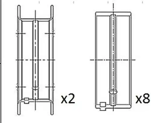 лагер на коляновия вал FAI AutoParts BM1056-025