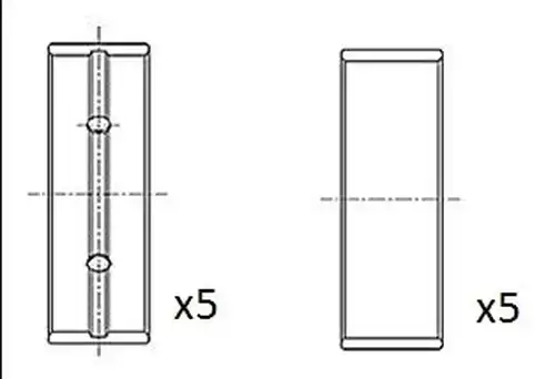 лагер на коляновия вал FAI AutoParts BM1058-025