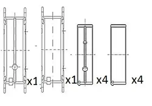 лагер на коляновия вал FAI AutoParts BM1068-025