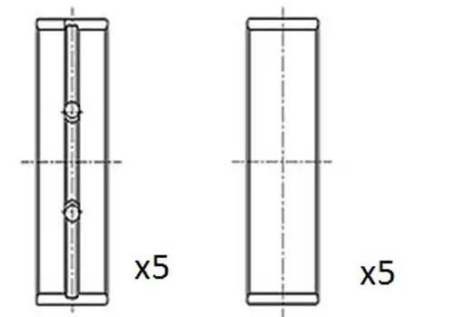 лагер на коляновия вал FAI AutoParts BM1112-025