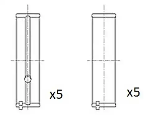 лагер на коляновия вал FAI AutoParts BM1130-025