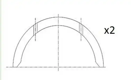 дистанционна шайба, колянов вал FAI AutoParts BT3010-STD