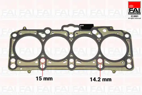 гарнитура, цилиндрова глава FAI AutoParts HG1012A