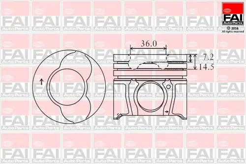 бутало FAI AutoParts PK3-000