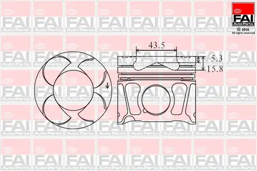 бутало FAI AutoParts PK8-000