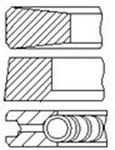 комплект сегменти FAI AutoParts PR10-000