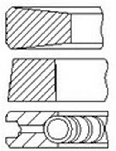 комплект сегменти FAI AutoParts PR101-000