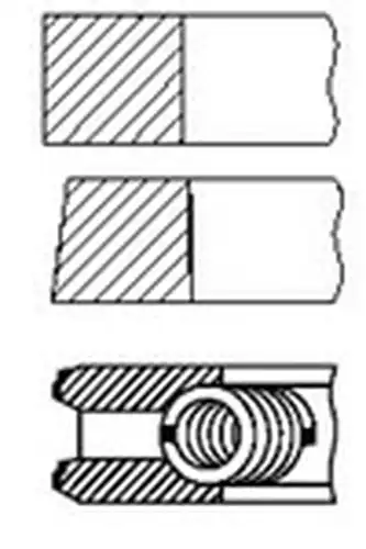 комплект сегменти FAI AutoParts PR253-000