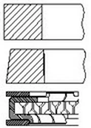 комплект сегменти FAI AutoParts PR42-000