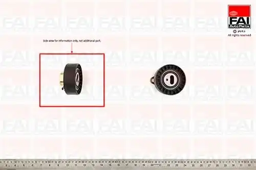 обтяжна ролка, ангренаж FAI AutoParts T9245