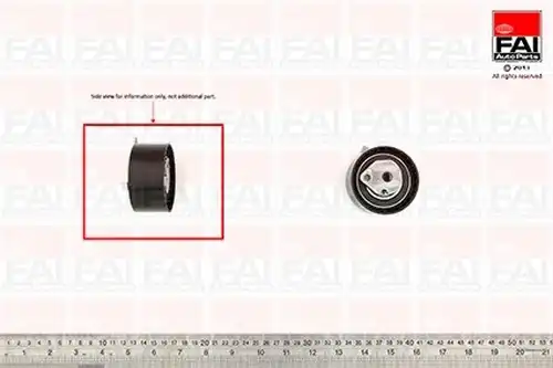 обтяжна ролка, ангренаж FAI AutoParts T9369