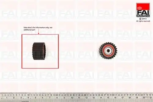 паразитна/ водеща ролка, зъбен ремък FAI AutoParts T9443