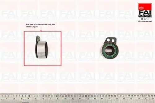 обтяжна ролка, ангренаж FAI AutoParts T9473