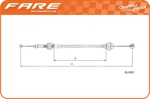 жило за газ FARE-CO 25951