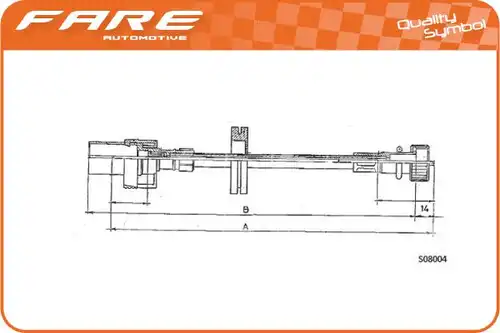 ос на тахографа FARE-CO 27577