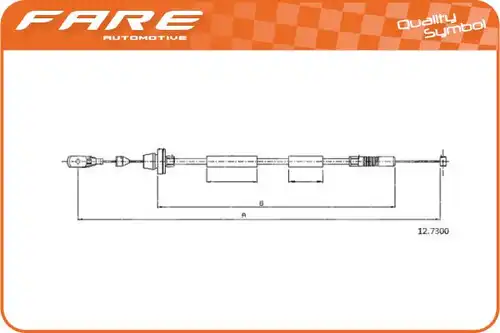 жило за газ FARE-RCH 25682