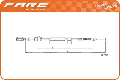 жило за газ FARE-RCH 25699