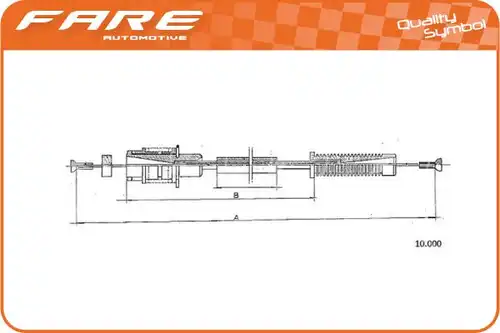 жило за газ FARE SA 25536