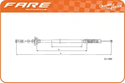 жило за газ FARE SA 25544