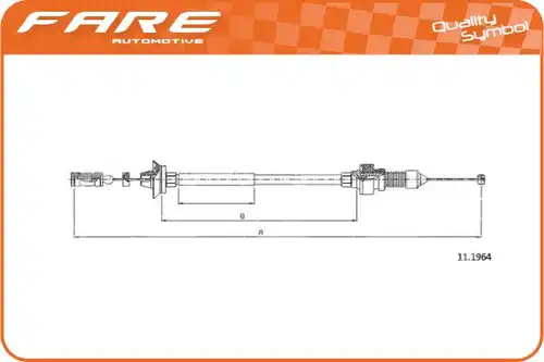 жило за газ FARE SA 25545