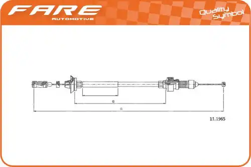 жило за газ FARE SA 25546