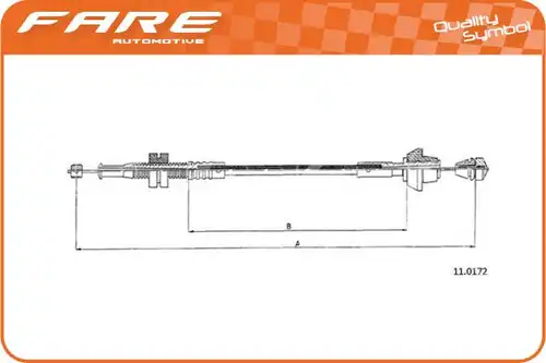 жило за газ FARE SA 25742