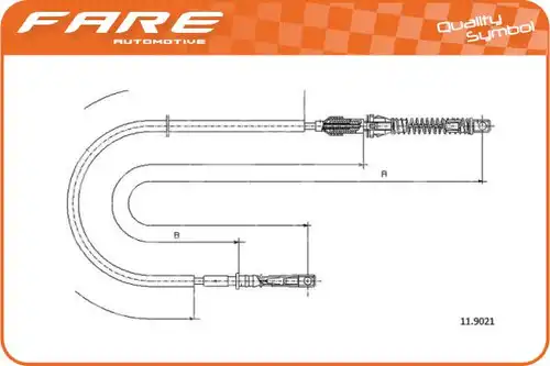 жило за газ FARE SA 25753