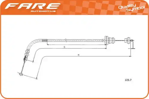 жило за газ FARE SA 25772