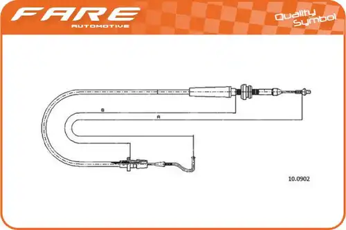 жило за газ FARE SA 25949