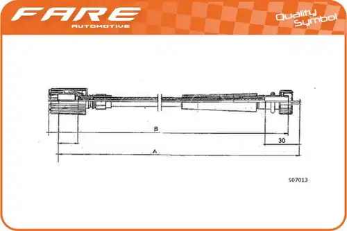 ос на тахографа FARE SA 27536