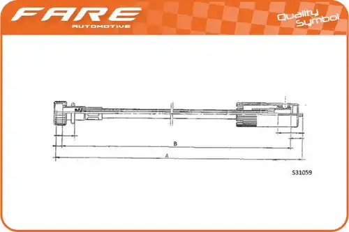 ос на тахографа FARE SA 27758