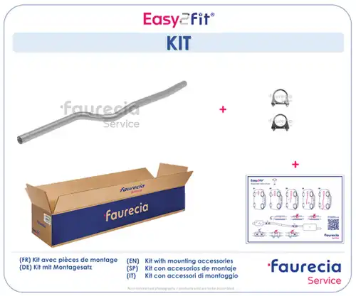 изпускателна тръба Faurecia FS10210