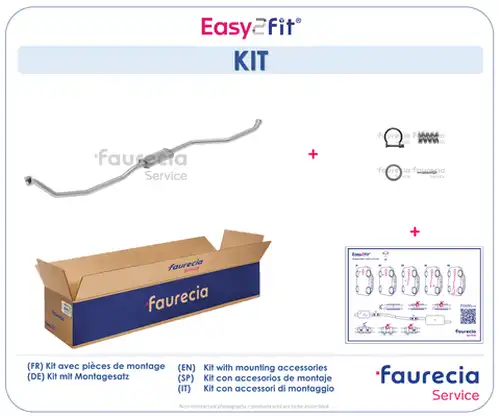 средно гърне Faurecia FS15098