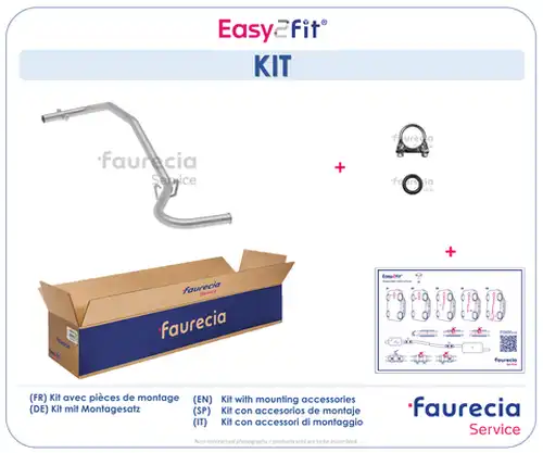 изпускателна тръба Faurecia FS15141