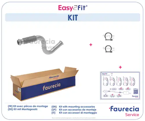 изпускателна тръба Faurecia FS15334