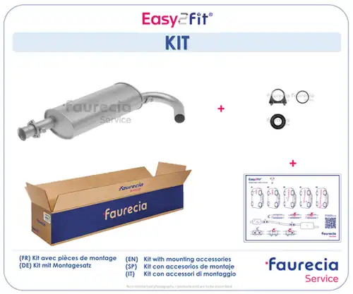 средно гърне Faurecia FS15391