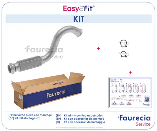 изпускателна тръба Faurecia FS15630