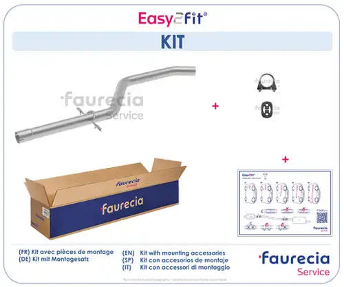 изпускателна тръба Faurecia FS15879