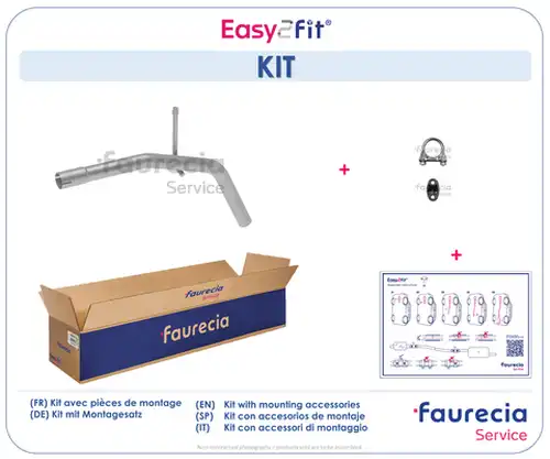 изпускателна тръба Faurecia FS16030