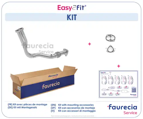 изпускателна тръба Faurecia FS25329