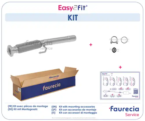 изпускателна тръба Faurecia FS25513