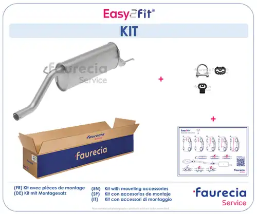 крайно гърне Faurecia FS25787