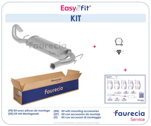 крайно гърне Faurecia FS40887