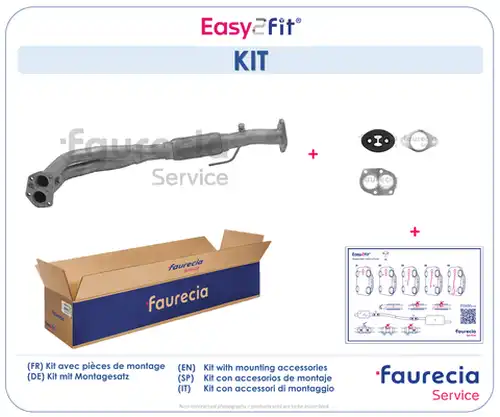 изпускателна тръба Faurecia FS43089