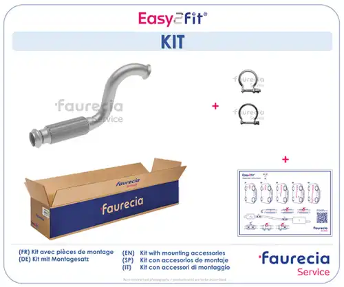 изпускателна тръба Faurecia FS45138