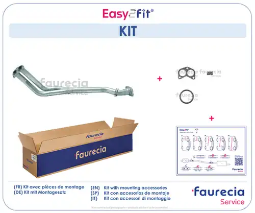 изпускателна тръба Faurecia FS45219