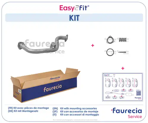 изпускателна тръба Faurecia FS45225