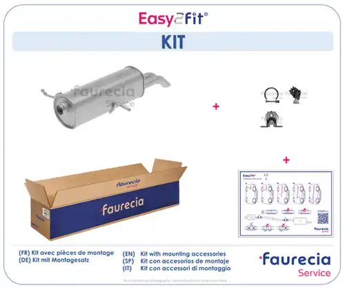 крайно гърне Faurecia FS45309